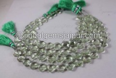 Green Amethyst Faceted Kite